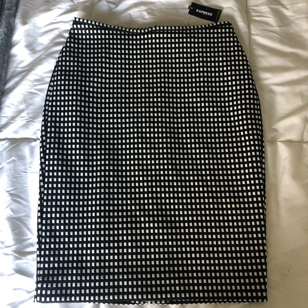 EXPRESS plaid pencil skirt ♠️